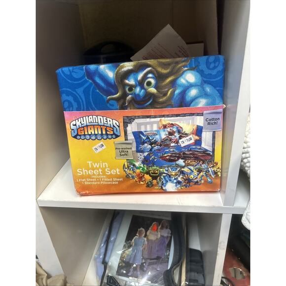 Skylanders Giants Twin Size Sheet Set - NEW - still in package. - Picture 10 of 10